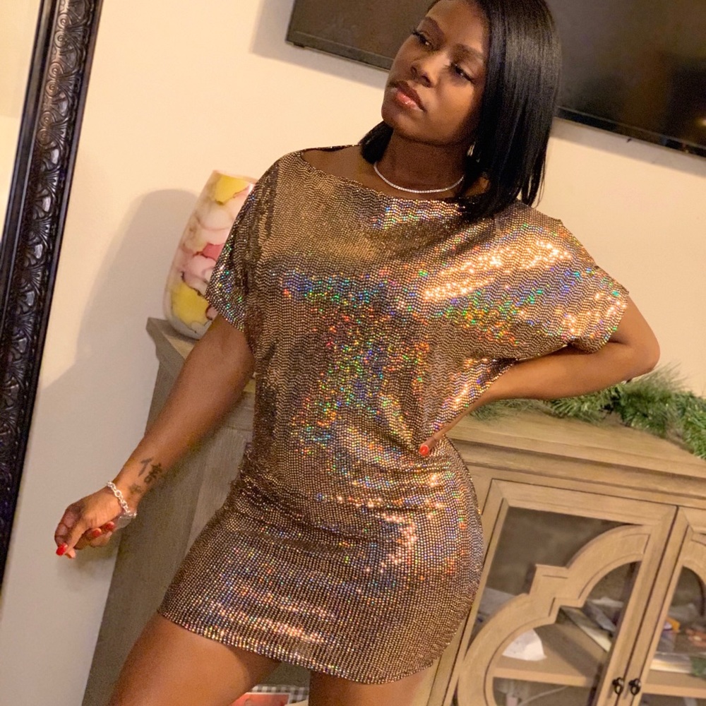 Sexy Shimmer Bodycon